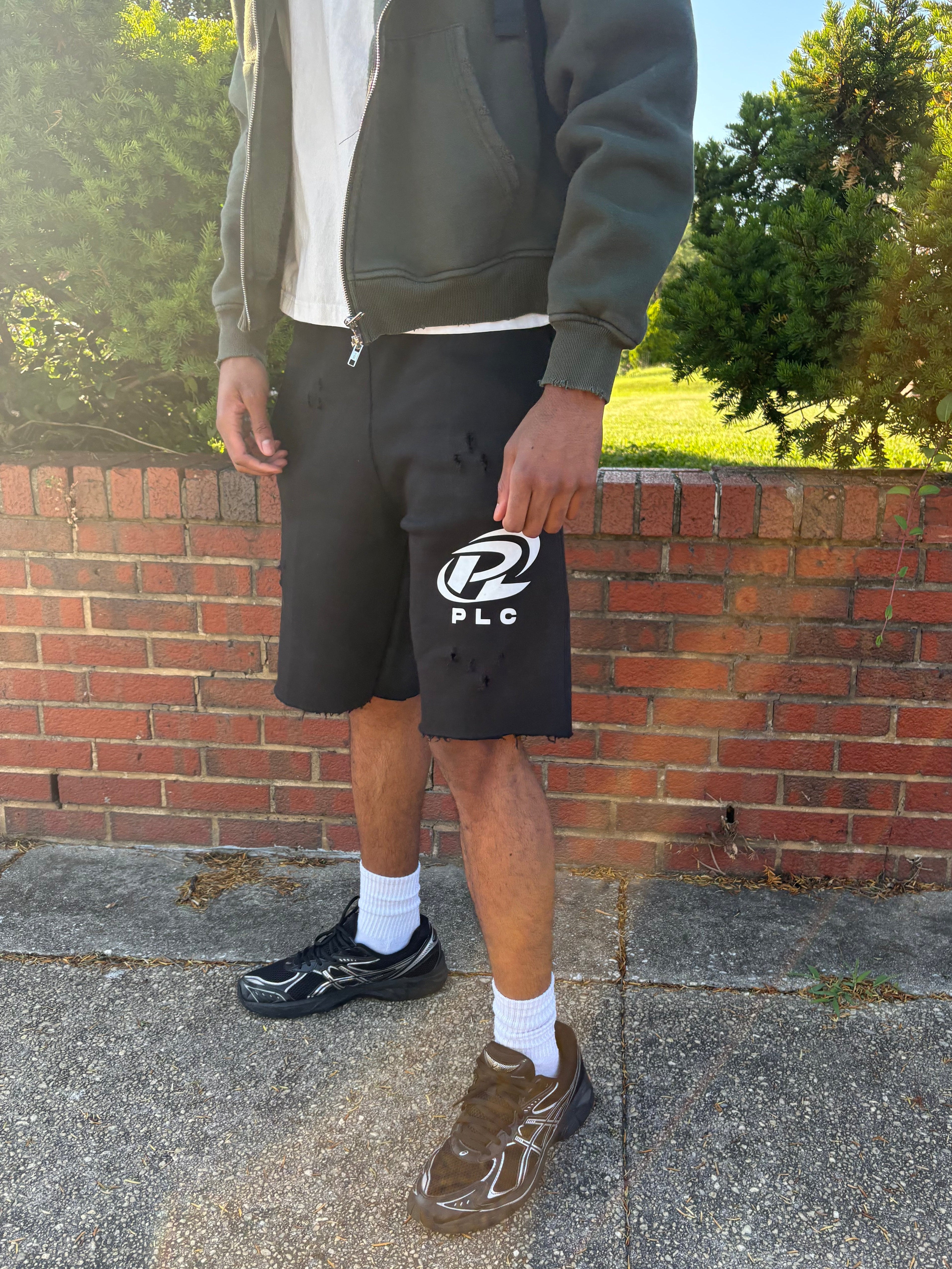 Black Staple Shorts